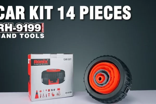 کیت خودرویی ۱۴ پارچه رونیکس مدل RH-9199 همراه مطمئن رانندگی شما